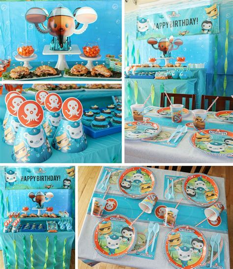 Octonauts Party Ideas | Kids Party Ideas at Birthday in a Box | Octonauts party, Octonauts ...