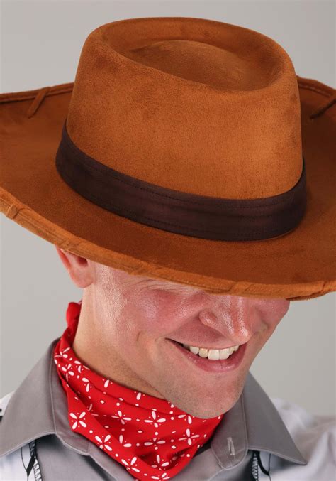 Deluxe Woody Cowboy Adult Costume Hat | Toy Story Costumes