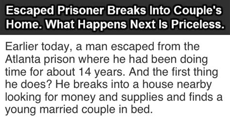 Escaped Prisoner Breaks Into Couple’s Home. What Happens Next Is Priceless. | Stuff Happens