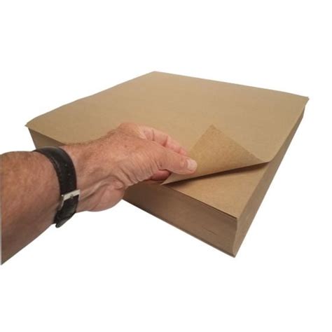 18" x 18" Kraft Paper Sheets (30 lb) - Bundle of 2222