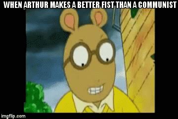 arthur tells SJDW - Imgflip