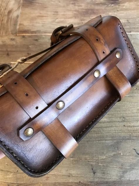 Enduro leather tool bag rp00gs. COD 45 | Tooled leather bag, Tool bag, Leather tooling