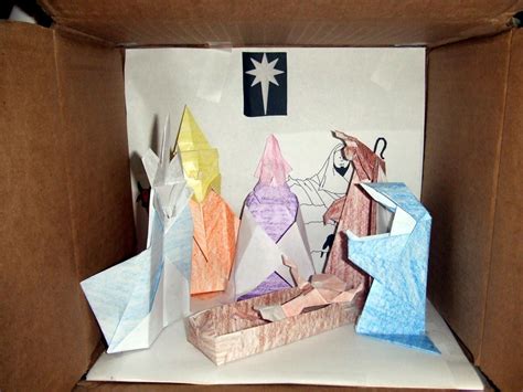 Origami Manger by Brittanykald on DeviantArt