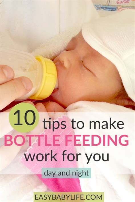 10 Bottle Feeding Tips For Your Baby - Day & Night, Formula & Breast Milk