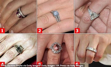 Royal engagement rings - including Kate Middleton's sapphire sparkler and the one worth £1.2m ...