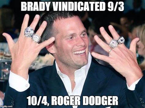 Image tagged in tom brady,roger goodell,deflategate,superbowl,mvp - Imgflip