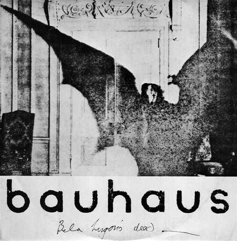 Bauhaus - Bela Lugosi's Dead Album Cover Art, Album Art, Album Covers, Music Album, Gothic Rock ...