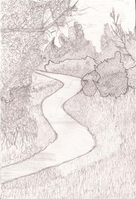 drawing of the pathway by ARAart on DeviantArt