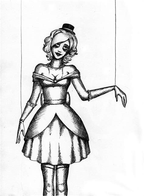 Marionette by ~Izabeth on deviantART in 2020 | Gothic drawings, Art sketches, Scary drawings