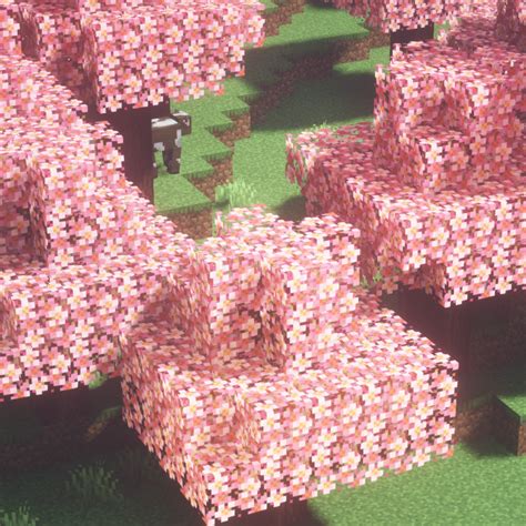 Minecraft Cherry Blossom Wallpaper