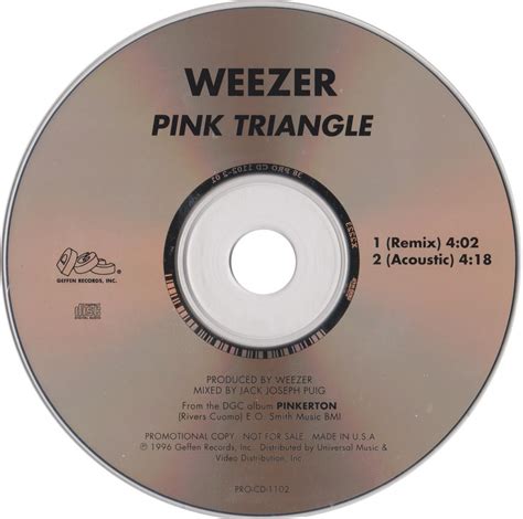 Release “Pink Triangle” by Weezer - Cover Art - MusicBrainz