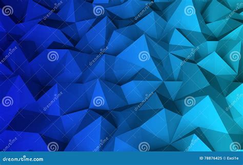 Abstract Low Poly Geometric Background Stock Illustration - Illustration of geometrical, card ...
