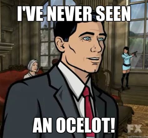 I've Never Seen An Ocelot! - Archer Ocelot - quickmeme