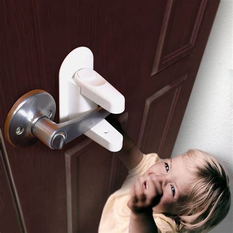 Door Lever Lock - Child Proof Doors & Handles 3M Adhesive - Child Safety By Tuut - Best Babymart