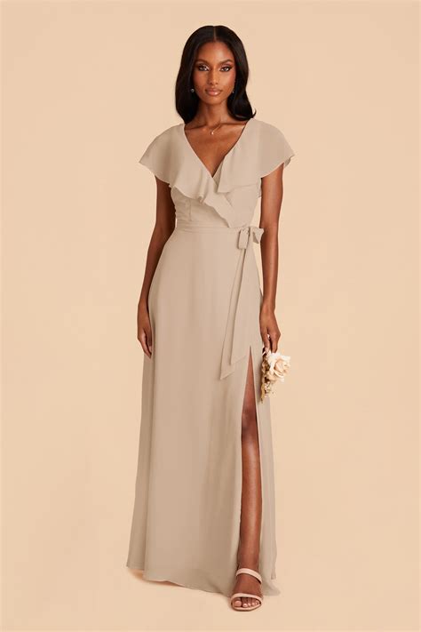 Almond Bridesmaid Dresses | Almond Dresses | Birdy Grey