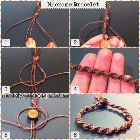 How to make a macrame bracelet - B+C Guides