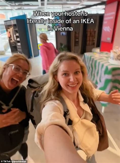 Unique Stay Alert: TikTok Goes Viral as Traveler Documents Hostel Inside Ikea in Vienna
