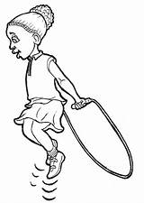 Coloring Page Jump rope  Free Printables Img 9222 sketch template
