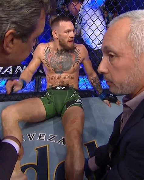 UFC - Conor McGregor INJURY at UFC 264!