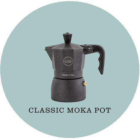 E&B Lab Classic Moka Pot - Nahat Coffee