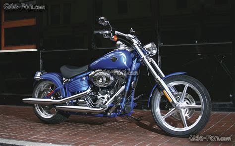 2008 Harley-Davidson FXCW Softail Rocker - Moto.ZombDrive.COM