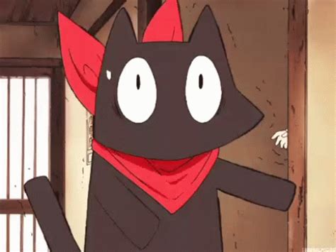 Nichijou Sakamoto GIF - Nichijou Sakamoto Cat - Discover & Share GIFs