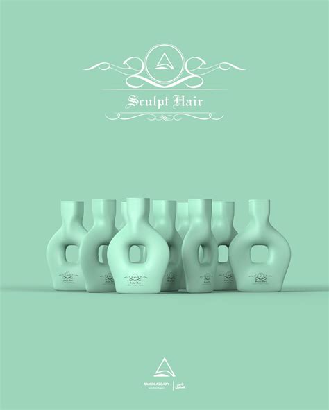 Sculpt Hair - Shampoo bottle designs on Behance | Shampoo bottles design, Bottle design, Bottle