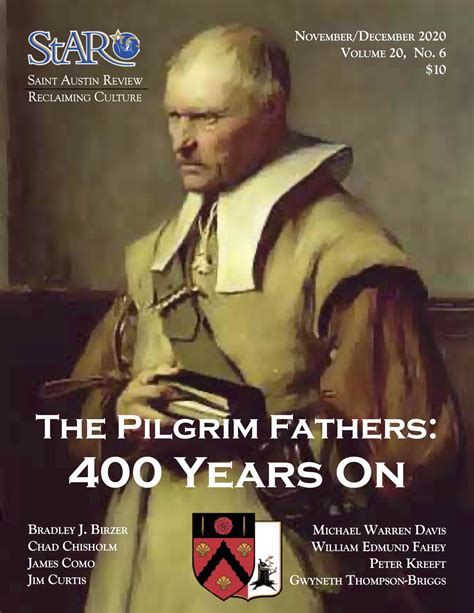 The Pilgrim Fathers: 400 Years On – St. Austin Review