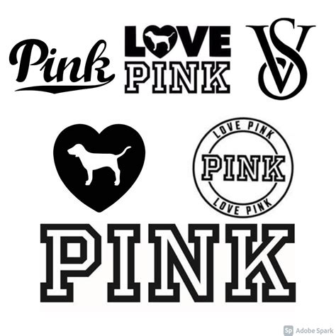 VS Pink SVG File Bundle - Etsy