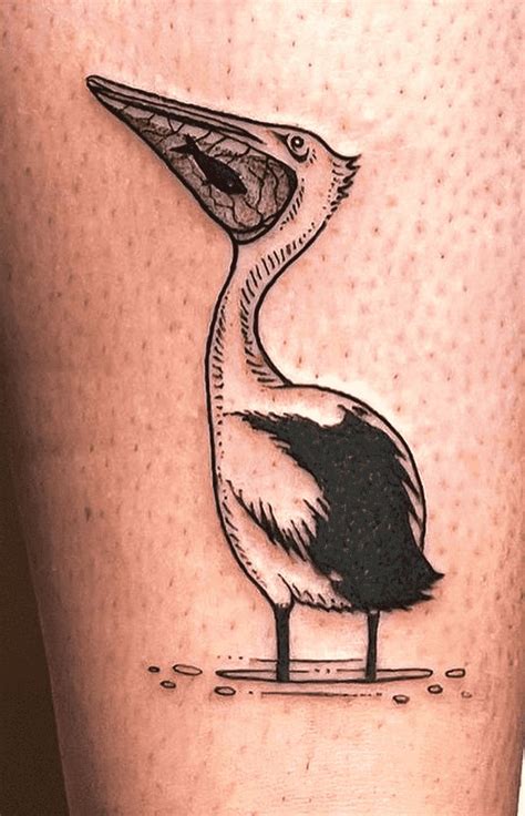 Pelican Tattoo Design Images (Pelican Ink Design Ideas) | Pelican ...