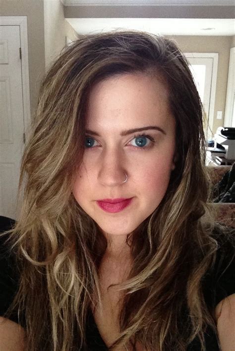 Light brown hair with sandy beach highlights. Korres wild rose lip butter. Urban decay N ...