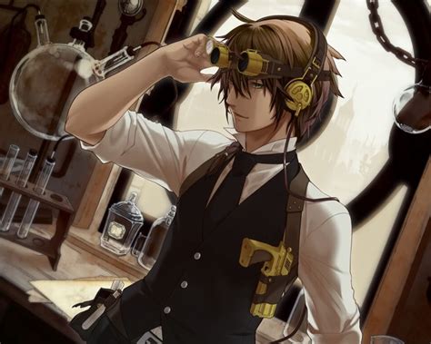 victorian man anime - Google Search Cool Anime Guys, Hot Anime, Anime Boys, Steampunk Boy, Arte ...