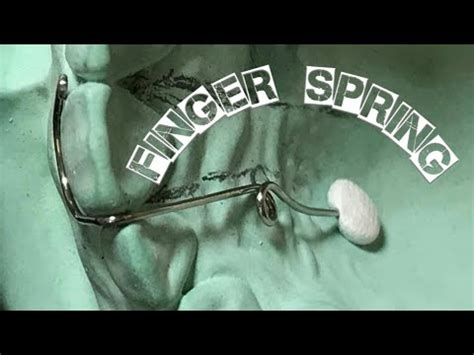 #FingerSpring #FingerSpringOrthodontics Finger Spring||Demo - YouTube