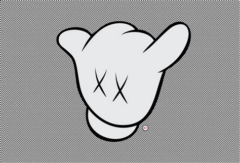 Download Kaws X Fragment - Kaws Mickey Mouse Hands - HD Transparent PNG ...