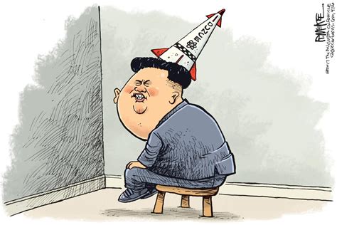 Political cartoons: Dunce, WH visitors, swamp, Korea, Turkey | Column ...