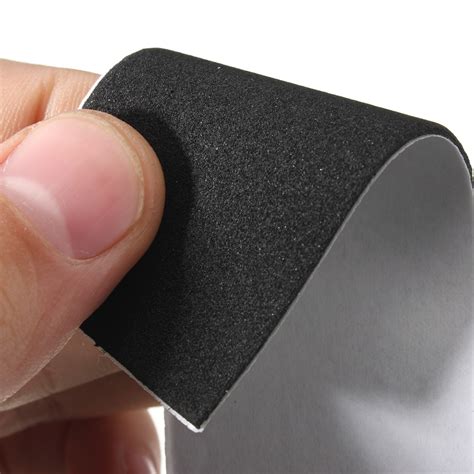 12Pcs 110mm x 35mm Black Wooden Fingerboard Skateboard Foam Grip Tape Stickers – Alexnld.com