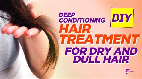 Treatment for Dry Damaged Hair - DIY 4 - YouTube