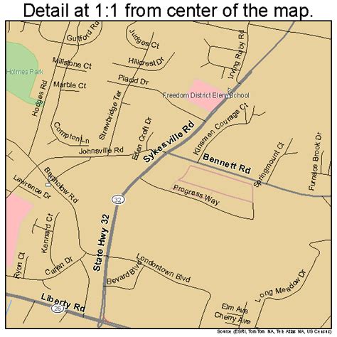 Eldersburg Maryland Street Map 2425575