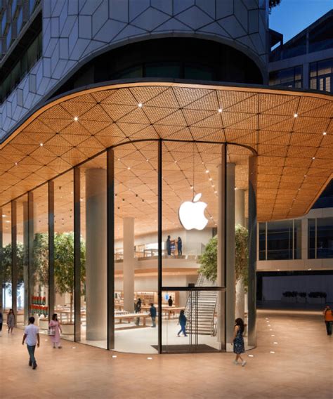 designed by foster + partners, first apple flagship store in india ...