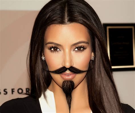 Celebrities Photoshopped With Crazy Facial Hair For Movember