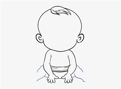 How To Draw A Baby In A Few Easy Steps - Baby Hair Drawing Easy ...