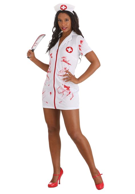 Women's Bloody Killer Nurse Costume | Scary Women's Costumes