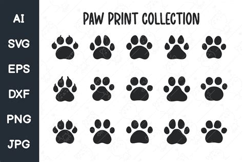 Cat Paw Print Svg | Maquinadeha Blarpavadas