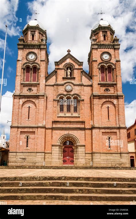 The Ambozontany cathedral of Fianarantsoa, Madagascar highlands Stock Photo - Alamy