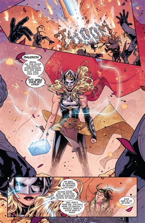 Mighty Thor Jane Foster Comics Marvel Teases The Death Of Mighty Thor's Jane Foster - The Art of ...