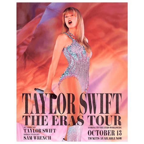 Taylor Swift The Eras Tour Coming to Movie Theaters Worldwide Promotional Graphic PNG - Wiki SVG