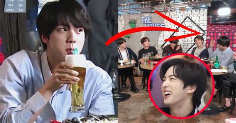 BTS Fan Discovered Jin's Drinking Habit And He Completely Agrees