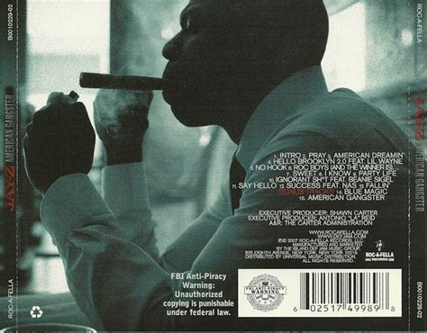 American Gangster by Jay-Z (CD 2007 Roc-A-Fella Records) in New York ...