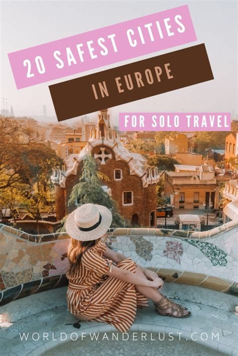 The 20 Safest Cities in Europe for Solo Female Travelers - World of ...