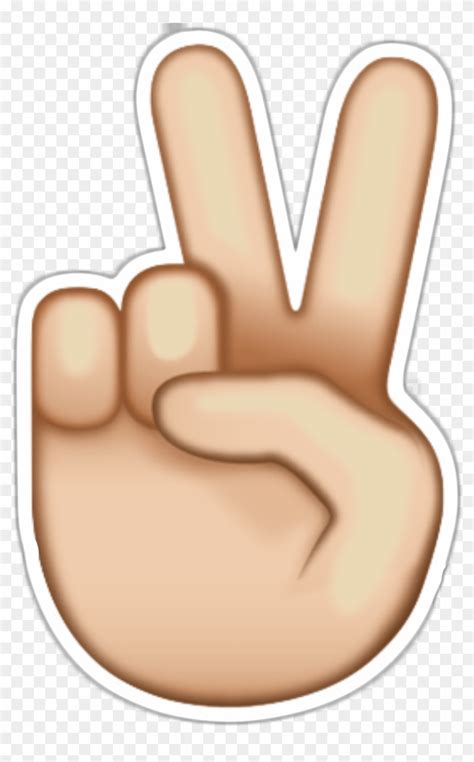 Peace Sticker Transparent Png - Emoji Peace Png, Png Download ...